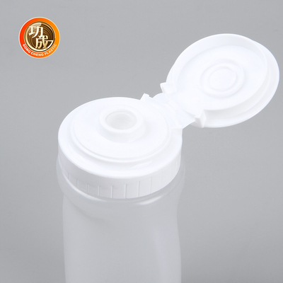 Бутылка соуса выжимкы сальто верхняя пластиковая для сиропа 250ml 500ml