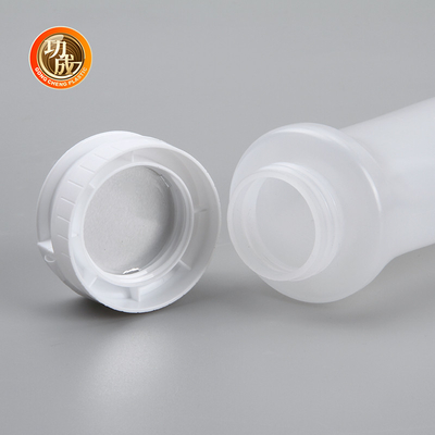 Бутылка соуса выжимкы сальто верхняя пластиковая для сиропа 250ml 500ml