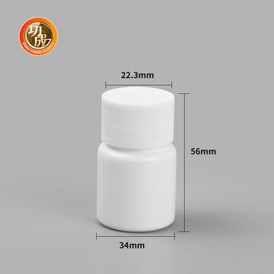 Бутылки таблетки медицины капсулы бутылки таблетки 15ml штейна HDPE пластиковые 20ml 30ml