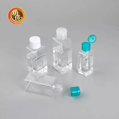 Бутылка дезинфицирующего средства руки размера перемещения PLA PCR бутылки дезинфицирующего средства OEM мини пластиковая с держателем силикона