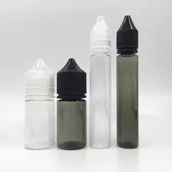 бутылка капельницы V3 черноты любимца бутылки 120ml 60ml 15ml 30ml 10ml пустая пластиковая e жидкостная