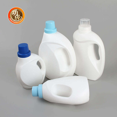 Пустая бутылка бутылки 1000ml 1500ml 3000ml тензида прачечной HDPE белая жидкостная детержентная