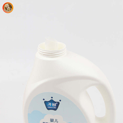 Бутылка тензида прачечной пустого HDPE 3L пластиковая жидкостная 1 галлон