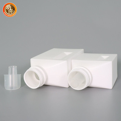 Бутылка тензида прачечной HDPE 1l 2l квадрата пустая с завинчивой пробкой