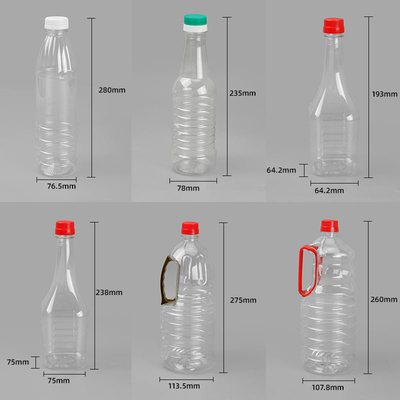 Condiment 380ml 500ml 760ml пластиковый разливает пустую квадратную бутылку по бутылкам пищевого масла