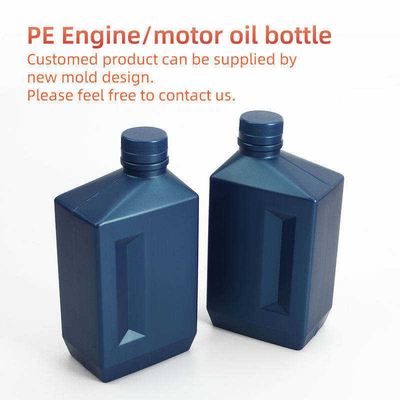 Контейнеры масла ровного поверхностного HDPE банки 500Ml машинного масла пустые