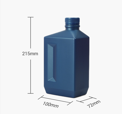 Контейнеры масла ровного поверхностного HDPE банки 500Ml машинного масла пустые