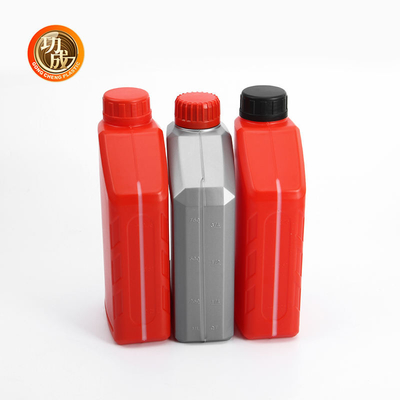 Бутылка топлива бензина пустой бутылки машинного масла HDPE красная голубая