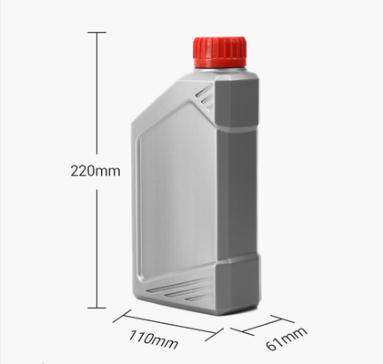 Бутылка топлива бензина пустой бутылки машинного масла HDPE красная голубая