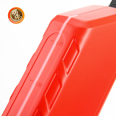Бутылка топлива бензина пустой бутылки машинного масла HDPE красная голубая