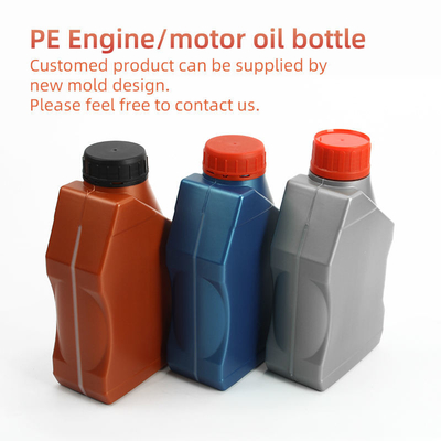 бутылка смазки hdpe топлива двигателя автотракторного масла бензина pe 1l свободного образца пустая