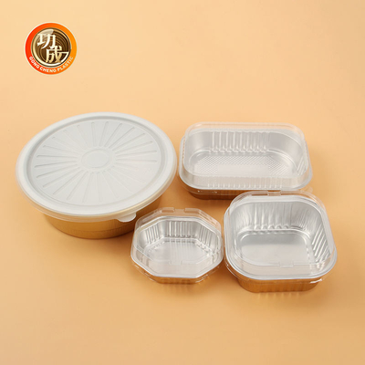 Лоток барбекю подноса устранимой Takeout алюминиевой фольги пищевого контейнера печь