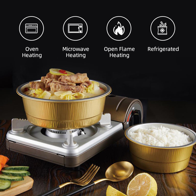 Лоток барбекю подноса устранимой Takeout алюминиевой фольги пищевого контейнера печь