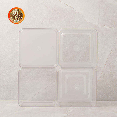 600ml 810ml подгоняют коробку корма для домашних животных коробок упаковки прозрачную прямоугольную