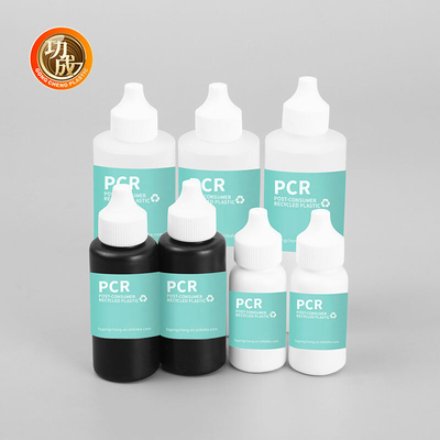 Круглая форма Custom Pcr жидкость капельницы бутылка для лака ногтей