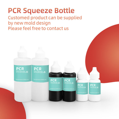 Круглая форма Custom Pcr жидкость капельницы бутылка для лака ногтей